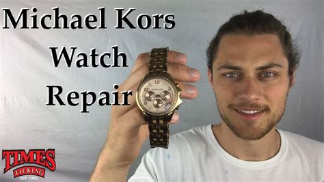 michael kors smartwatch glass repair|Michael Kors watch replacement screws.